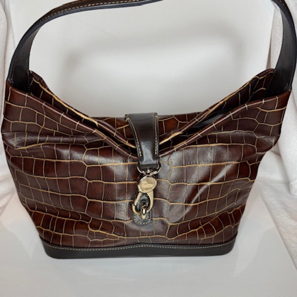 Dooney & Bourke Leather Hobo Bag - Picture 1 of 5